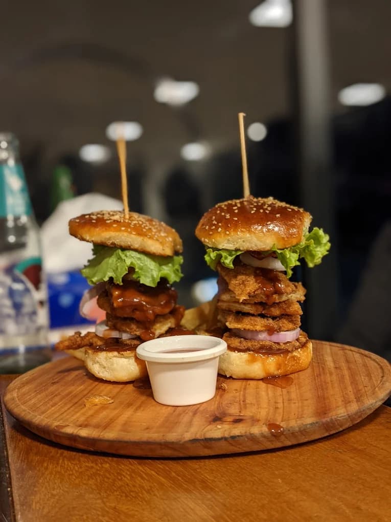 The best Crispy Fish Burger in addis ababa